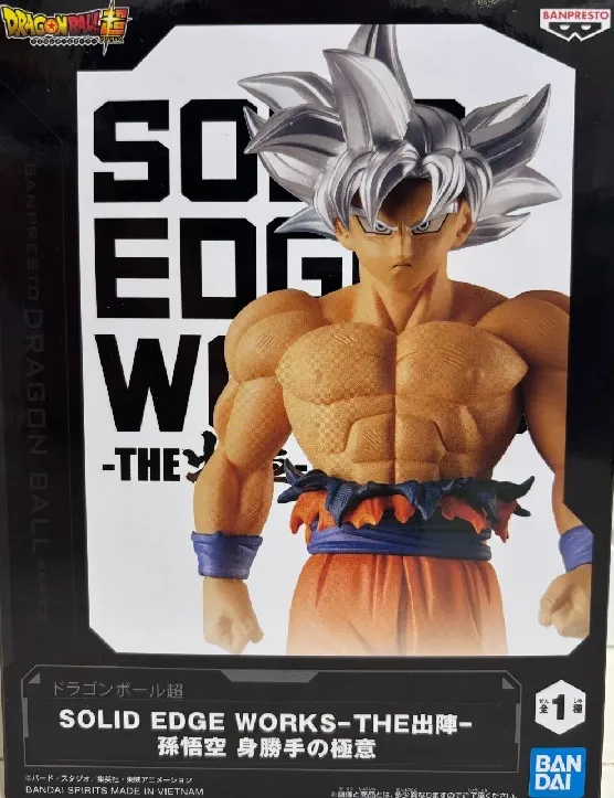 DRAGON BALL SUPER SOLID EDGE WORKS PVC STATUE SON GOKU ULTRA INSTINCT 20 CM